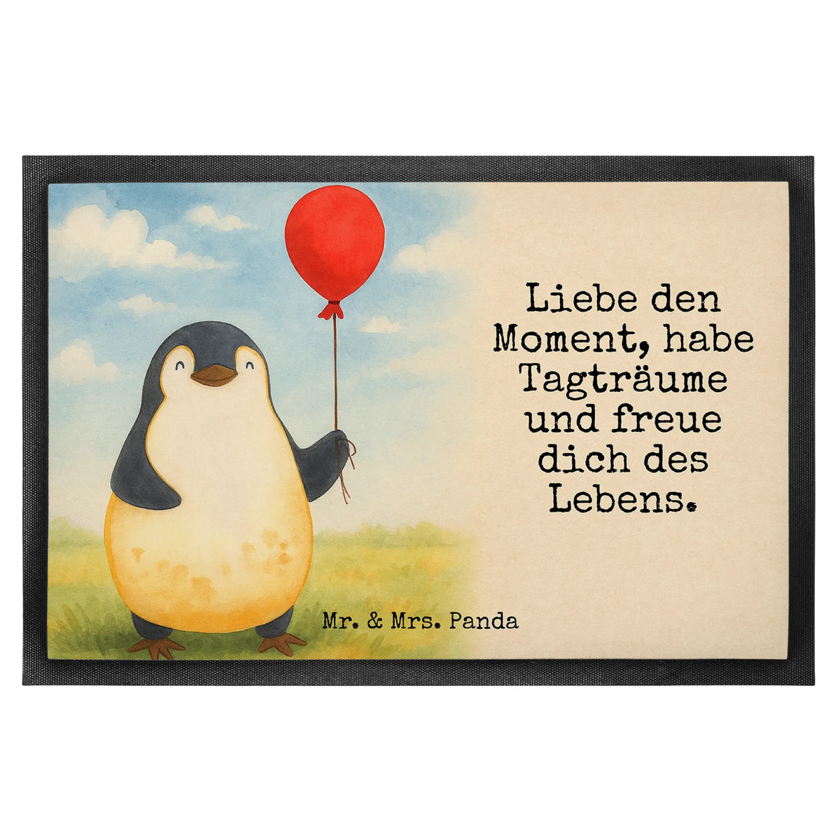 Fußmatte Pinguin Luftballon Design außenmatte, hausmatte, Türvorleger, abstreifer, Gummimatte, Fußabstreifer, Gummi-Fußmatte, Bodenvorleger, fußmatte, matte haustür, Abtreter, bodenmatte, Sauberlaufmatte, Schmutzfänger, Eingangsteppich, flurmatte, Vorleger, Fussmatte, teppichmatte, Schuhabstreifer, Eingangsmatte, Schmutzfangmatte, Abtretmatte, Outdoor-Matte, Schmutzmatte, Türmatte, Schmutzfangteppich, Haustürmatte, Fußabtreter, Pinguin, Neues Leben, Liebe, Geschenkidee, Geschenk Freundin, Beste Freundin, Pinguine, Neustart, Lebenslust, Tagträume, Glück, Motivation, Luftballon