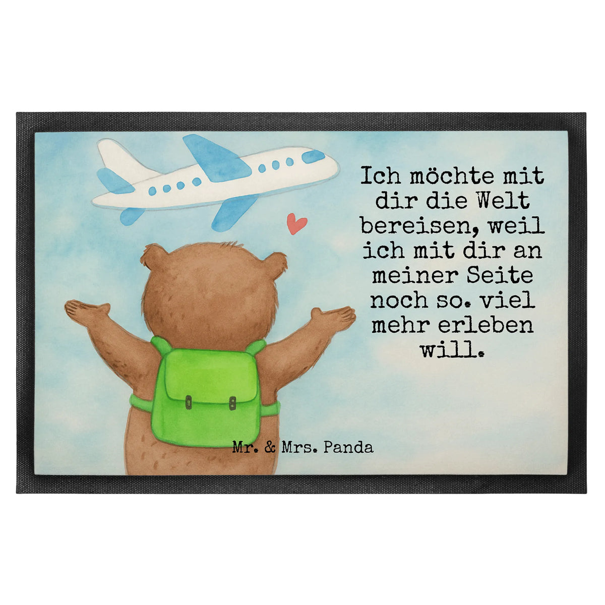 Fußmatte Bär Flugzeug Design hausmatte, teppichmatte, Abtretmatte, fußmatte, Schmutzfänger, Fußabtreter, Fußabstreifer, Sauberlaufmatte, Vorleger, Outdoor-Matte, Türmatte, flurmatte, Eingangsteppich, Bodenvorleger, Eingangsmatte, abstreifer, Haustürmatte, Fussmatte, bodenmatte, Schmutzmatte, Abtreter, außenmatte, Schmutzfangteppich, Türvorleger, Gummimatte, Schmutzfangmatte, Schuhabstreifer, matte haustür, Gummi-Fußmatte, Liebesgeschenk, Partner, Freundin, Ehefrau, Verlobung, Hocheitstag, Jahrestag, Heiraten, Liebe, Freund, Ehemann, Heiratsantrag, Geschenk für Frauen, für Männer, Geschenk für Freundin, Liebesbeweis, Hochzeitstag, Geschenk für Partner, Mitbringsel, Valentinstag, für Ehemann