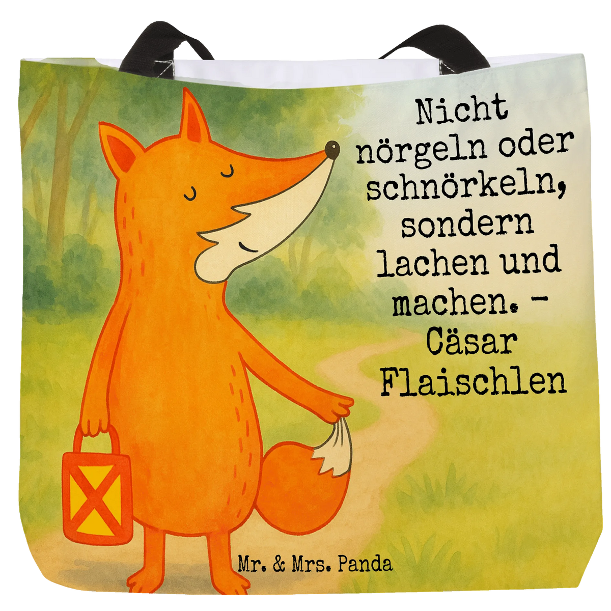 Shopper Fuchs Laterne Design studententasche, Unitasche, Laptoptasche, Strandtasche, Freizeittasche, Pandatasche, Stoffbeutel, Schulbeutel, Urlaubstasche, Tote Bag, Schultasche, Einkaufstasche, Statement-Tasche, Tasche, Beutel, Reisetasche, XL Tasche, Büchertasche, Alltagstasche, Tragebeutel, Tragetasche, City-Shopper, Fuchs, Aufmuntern, Füchse, Cäsar Otto Hugo Flaischlen, Spruch Trösten, Liebeskummer Spruch, Laterne, Sankt Martin, Laternenumzug