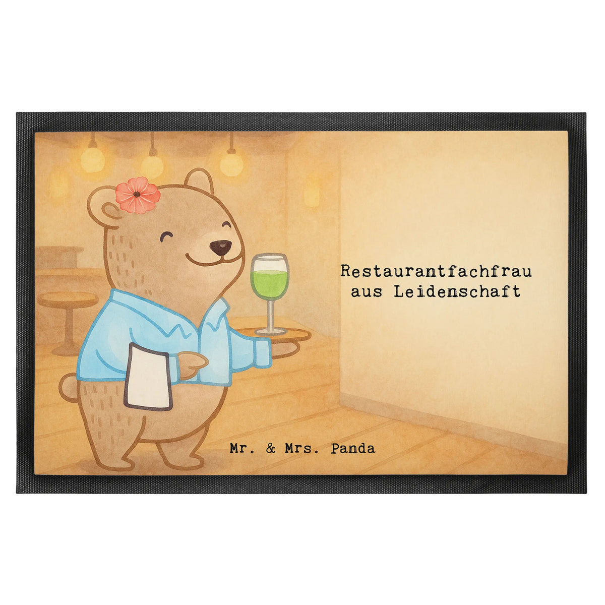 Fußmatte Restaurantfachfrau Leidenschaft Design Gummimatte, teppichmatte, Fussmatte, Türvorleger, abstreifer, flurmatte, Schmutzmatte, Eingangsteppich, Schmutzfänger, bodenmatte, fußmatte, Türmatte, hausmatte, matte haustür, Abtreter, Abtretmatte, Fußabstreifer, Outdoor-Matte, Gummi-Fußmatte, Sauberlaufmatte, Schmutzfangmatte, Haustürmatte, Schmutzfangteppich, Eingangsmatte, Bodenvorleger, Schuhabstreifer, Fußabtreter, Vorleger, außenmatte, Firma, Mitarbeiter, Arbeitskollege, Kollegin, Kollege, Rente, Abschied, Ausbildung, Beruf, Jubiläum, Geschenk, Dankeschön, Danke, Schenken