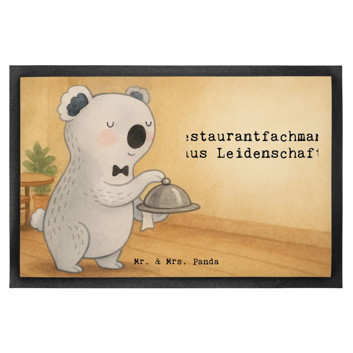 Fußmatte Restaurantfachmann Leidenschaft Design Eingangsmatte, Haustürmatte, abstreifer, teppichmatte, außenmatte, Sauberlaufmatte, Türmatte, Vorleger, Outdoor-Matte, Abtreter, Bodenvorleger, Fußabstreifer, Schmutzmatte, fußmatte, Gummimatte, Gummi-Fußmatte, Fußabtreter, Schmutzfänger, Schmutzfangmatte, Abtretmatte, bodenmatte, Fussmatte, matte haustür, flurmatte, Eingangsteppich, hausmatte, Schmutzfangteppich, Schuhabstreifer, Türvorleger, Firma, Mitarbeiter, Arbeitskollege, Kollegin, Kollege, Rente, Abschied, Ausbildung, Beruf, Jubiläum, Geschenk, Dankeschön, Danke, Schenken