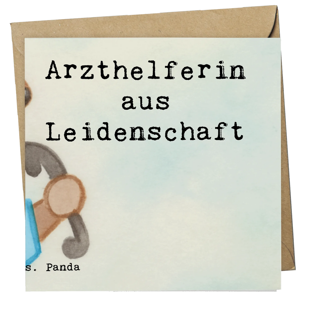 Deluxe Karte Arzthelferin Leidenschaft Design Klappkarte, anlasskarte, doppelkarte, faltkarte, Glückwunschkarte, Grußkarte, Geschenk, Schenken, Jubiläum, Danke, Dankeschön, Beruf, Ausbildung, Abschied, Rente, Kollege, Kollegin, Arbeitskollege, Mitarbeiter, Firma, Arzthelferin, Medizinische Fachangestellte