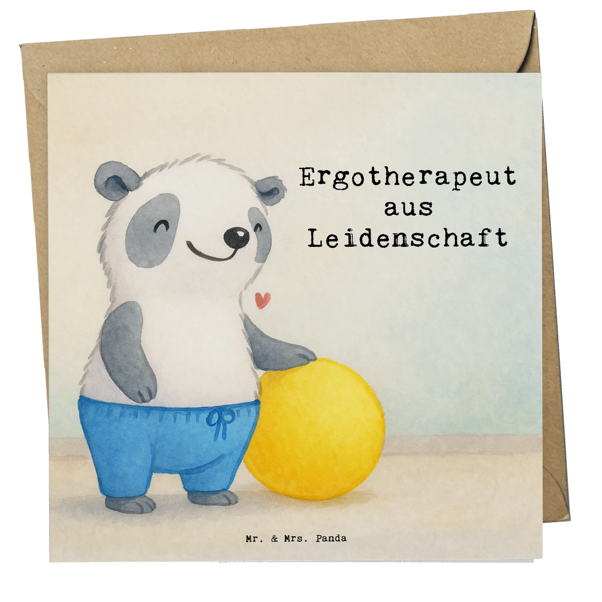Deluxe Karte Ergotherapeut Leidenschaft Design Glückwunschkarte, doppelkarte, faltkarte, Grußkarte, anlasskarte, Klappkarte, Geschenk, Schenken, Jubiläum, Danke, Dankeschön, Beruf, Ausbildung, Abschied, Rente, Kollege, Kollegin, Arbeitskollege, Mitarbeiter, Firma, Ergotherapie, Ergotherapeut