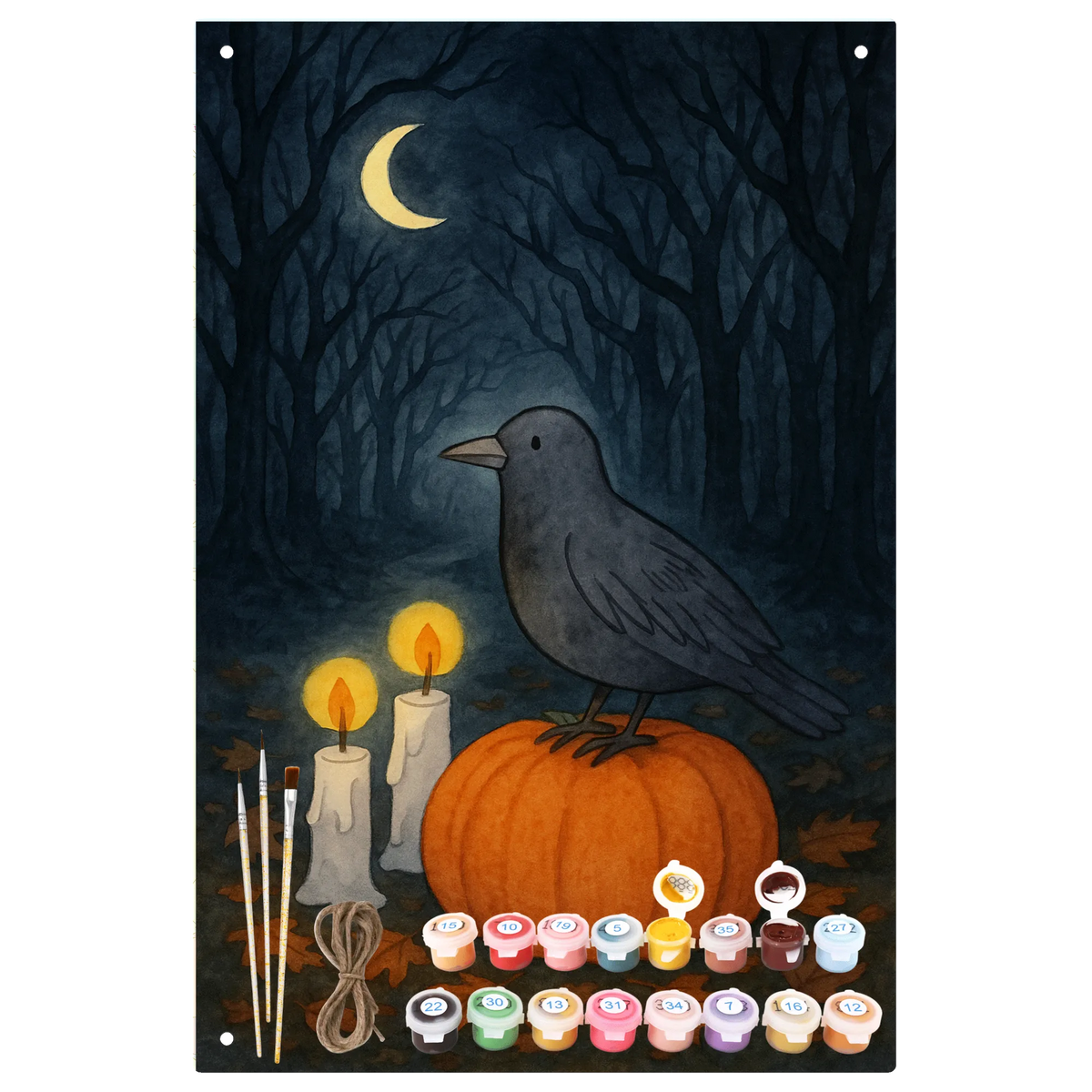 Malen nach Zahlen Metallschild Krähe Halloween Design Malen nach Zahlen, Malen nach Zahlen Dekoschild, Blechtafel Malen nach Zahlen, Dekoschild Malen nach Zahlen, Malen nach Zahlen Blechtafel, Malen nach Zahlen Metallschild, Metallplatte Malen nach Zahlen, Malen nach Zahlen Blechschild, Blechschild Malen nach Zahlen, Malen nach Zahlen Metallplatte, Metallschild Malen nach Zahlen, malen nach zahlen set, zahlenmalerei, Dekoration, Geschenke, Schenken, Deko, Halloween, Martinssingen
