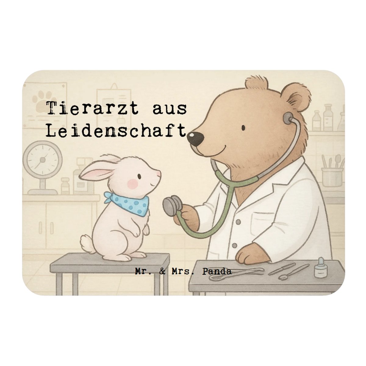 Magnet Veterinarian Passion Design calendar magnet, magnetic board, refrigerator magnets, refrigerator magnet, magnet, office magnet, gift, sayings, gift idea, best, farewell gift, passing exam, anniversary, retirement, promotion, job start, profession