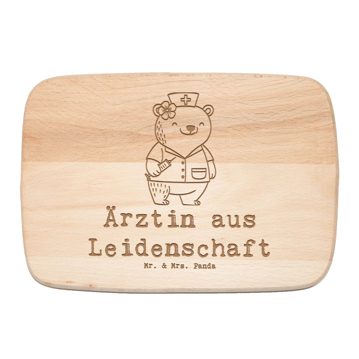 Frühstücksbrett Ärztin Leidenschaft