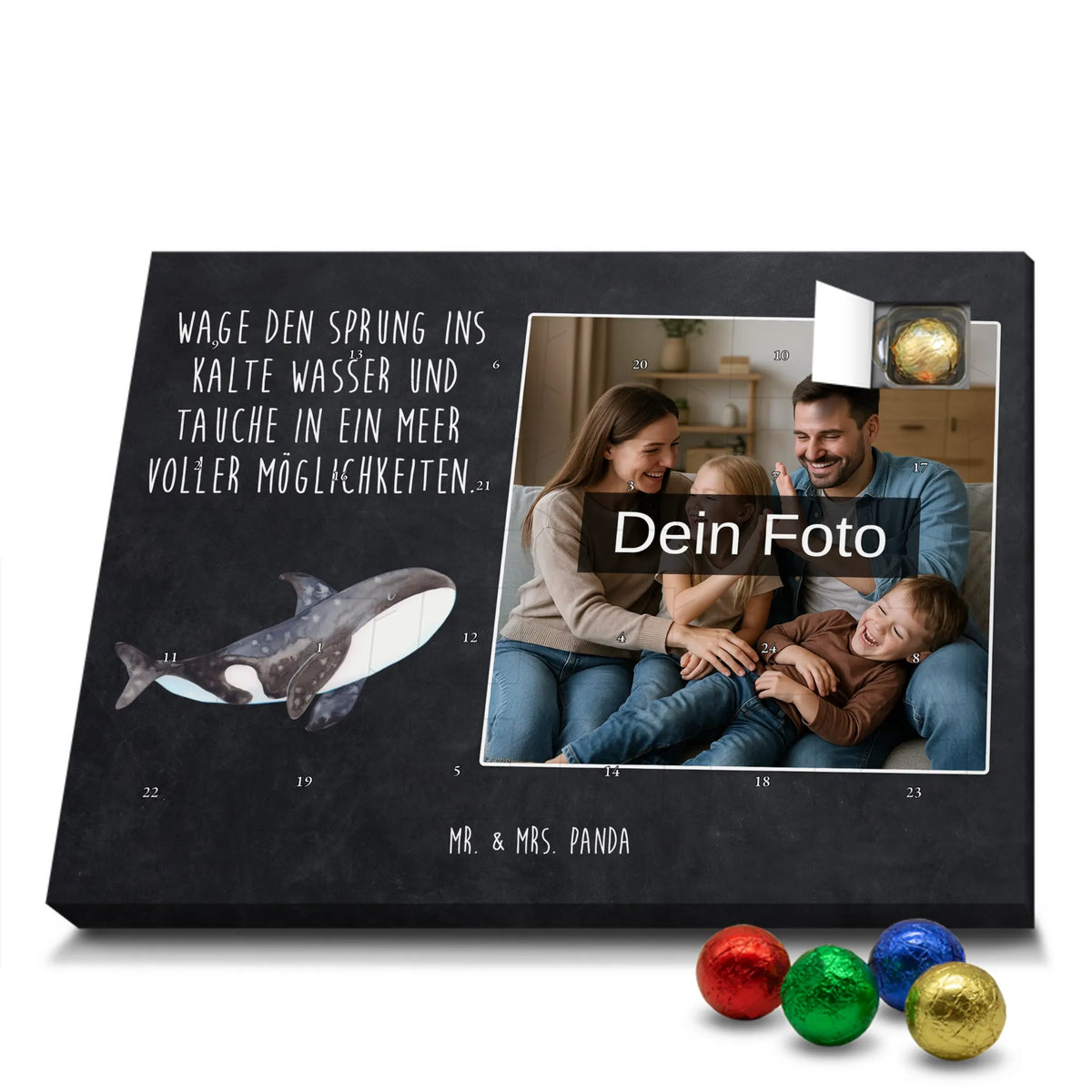 Personalisierter Schoko Foto Adventskalender Orca|p:1978467|h:92e664ef6be3c7c718b762a509e4e803