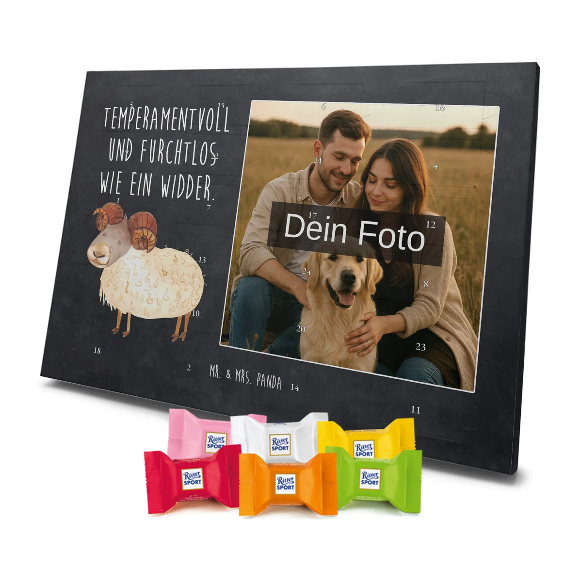 Personalisierter Schoko Foto Adventskalender Sternzeichen Widder Schoko Foto Adventskalender, Personalisierter Schoko Foto Adventskalender, Fotokalender Advent, Foto Adventskalender, Foto Schokoladen Adventskalender, Tierkreiszeichen, Horoskop, Sternzeichen, Astrologie, Aszendent, Geburtstag März, Geschenk März, Widder Sternzeichen, Widder Geschenk, Bock, Geburtstag April, Schafbock, Geschenk April