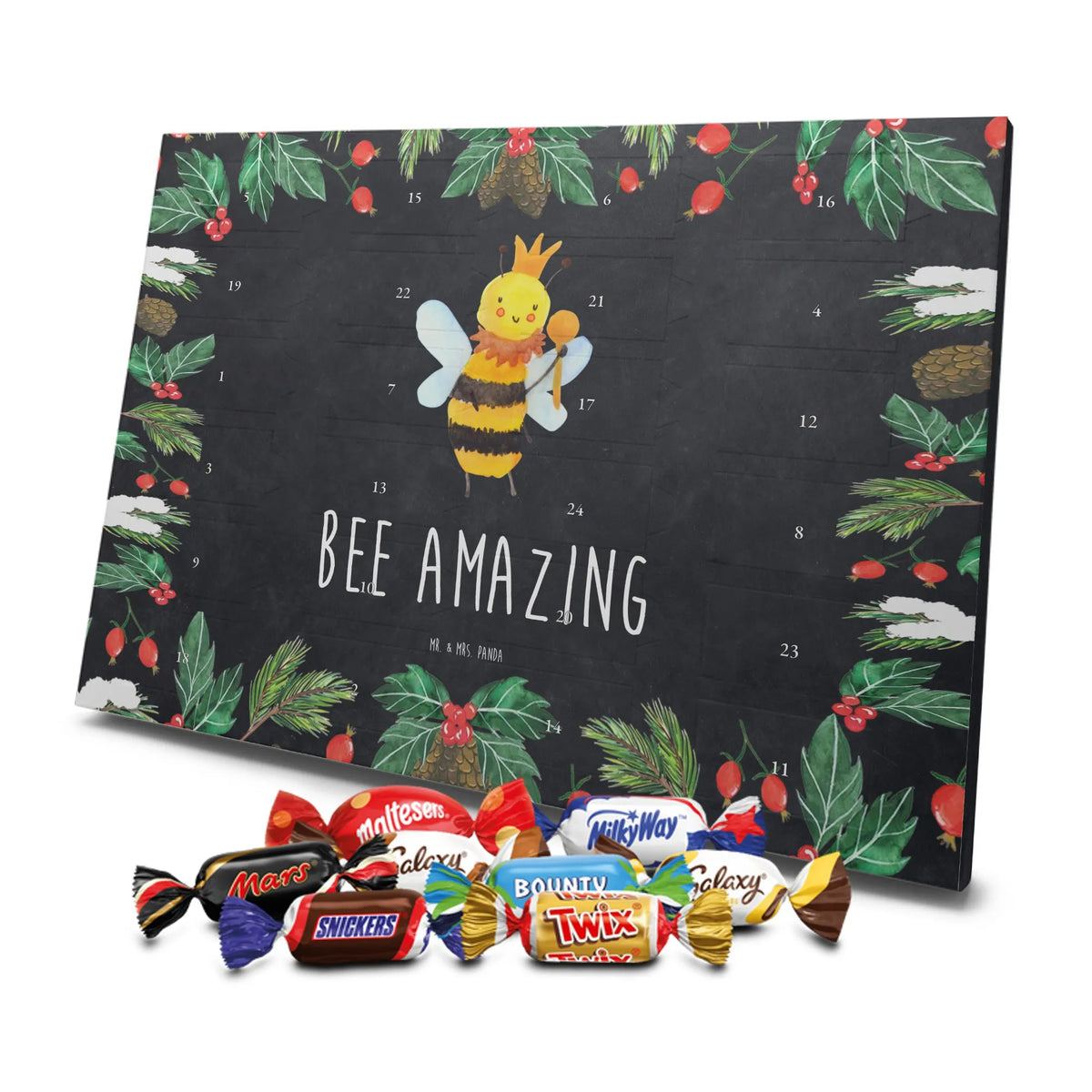 Chocolate advent calendar bee king