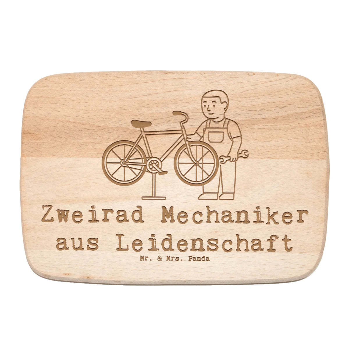 Frühstücksbrett Zweirad Mechaniker Leidenschaft