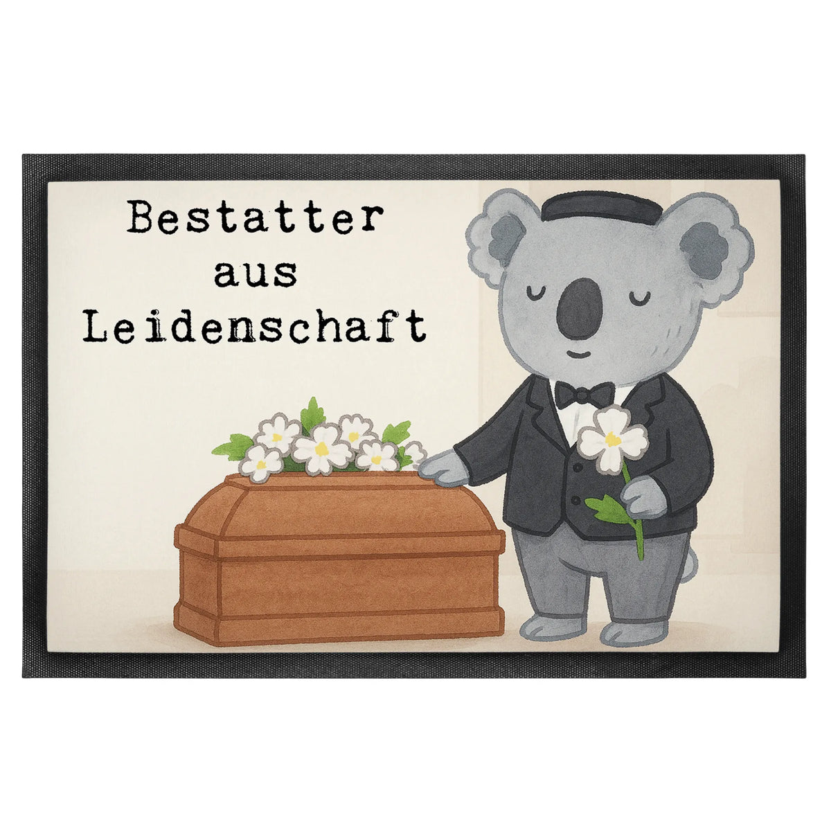 Fußmatte Bestatter Leidenschaft Design Sauberlaufmatte, Gummi-Fußmatte, Vorleger, Fußabtreter, außenmatte, teppichmatte, Bodenvorleger, Türvorleger, fußmatte, Schmutzfangteppich, abstreifer, Fussmatte, matte haustür, Schmutzfangmatte, Outdoor-Matte, hausmatte, Abtreter, Eingangsteppich, Abtretmatte, Türmatte, bodenmatte, Eingangsmatte, Fußabstreifer, Schuhabstreifer, flurmatte, Gummimatte, Schmutzmatte, Schmutzfänger, Haustürmatte, Geschenk, Schenken, Danke, Jubiläum, Dankeschön, Beruf, Ausbildung, Abschied, Rente, Kollege, Kollegin, Arbeitskollege, Mitarbeiter, Firma
