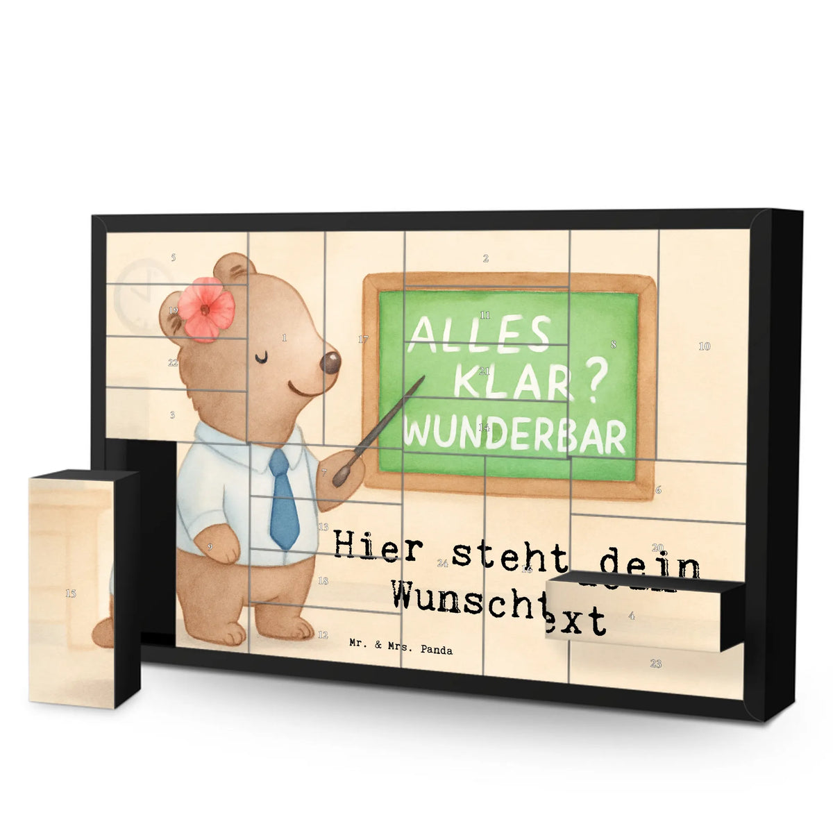 Personalisierter Befüllbarer Adventskalender Dozentin Leidenschaft Design|p:1997529|h:c5f3fe768eb657260ca0bc552d151dee