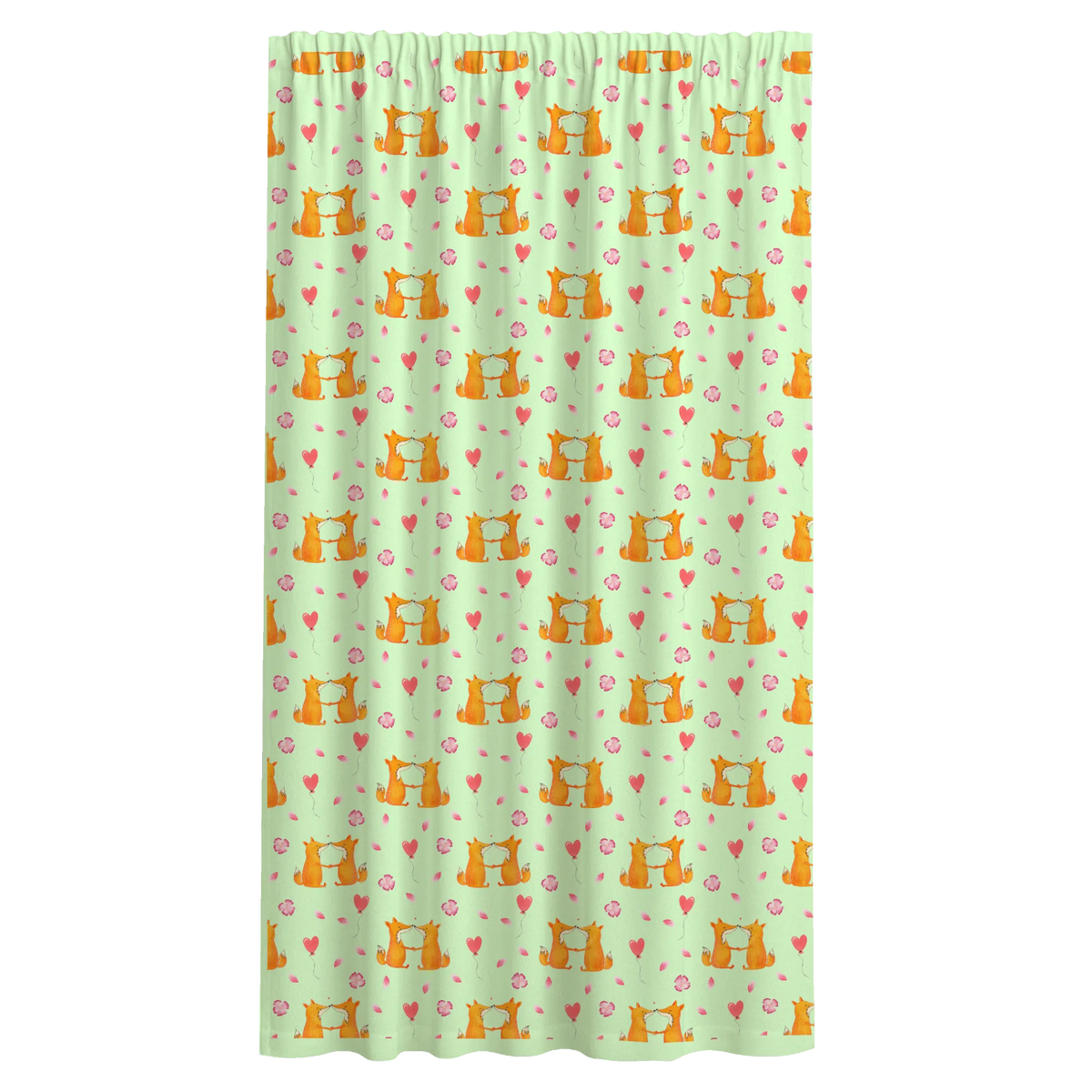Vorhang Füchse Liebe Muster Flächenvorhang, Gardinenschal, Baumwollvorhang, Gardine, Schiebevorhang, Seitenschal, Vorhang, Stoffvorhang, Vorhang Schal, Fuchs, Liebesbeweis, Füchse, Liebe, Liebespaar, Partner, Fox, Ehefrau, Paar, Freund, Ehe, Verlobte, Freundin, Ehemann
