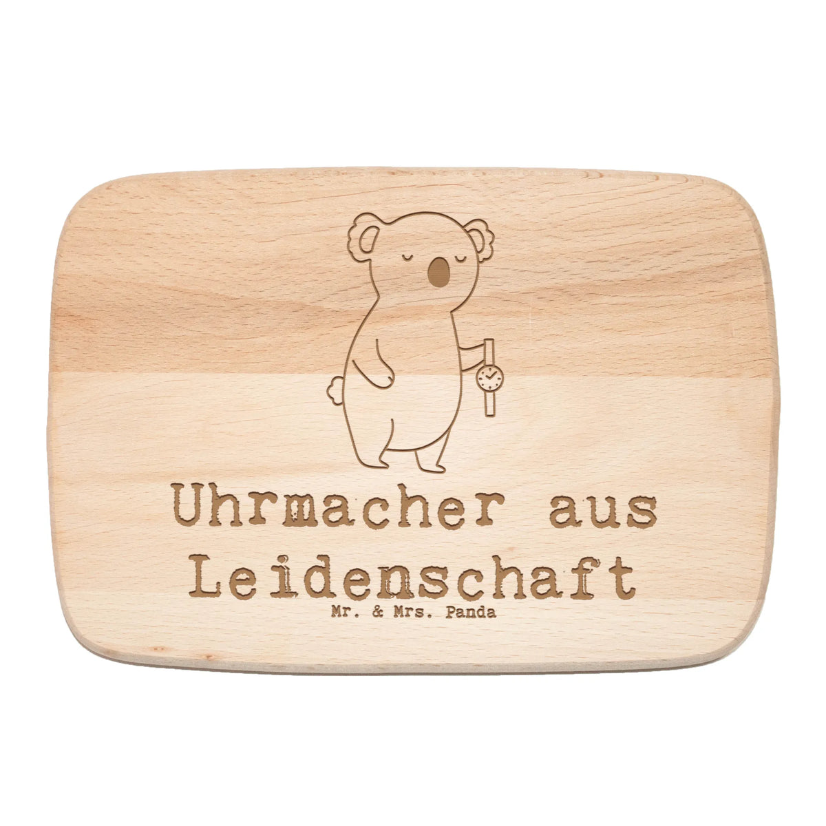 Frühstücksbrett Uhrmacher Leidenschaft