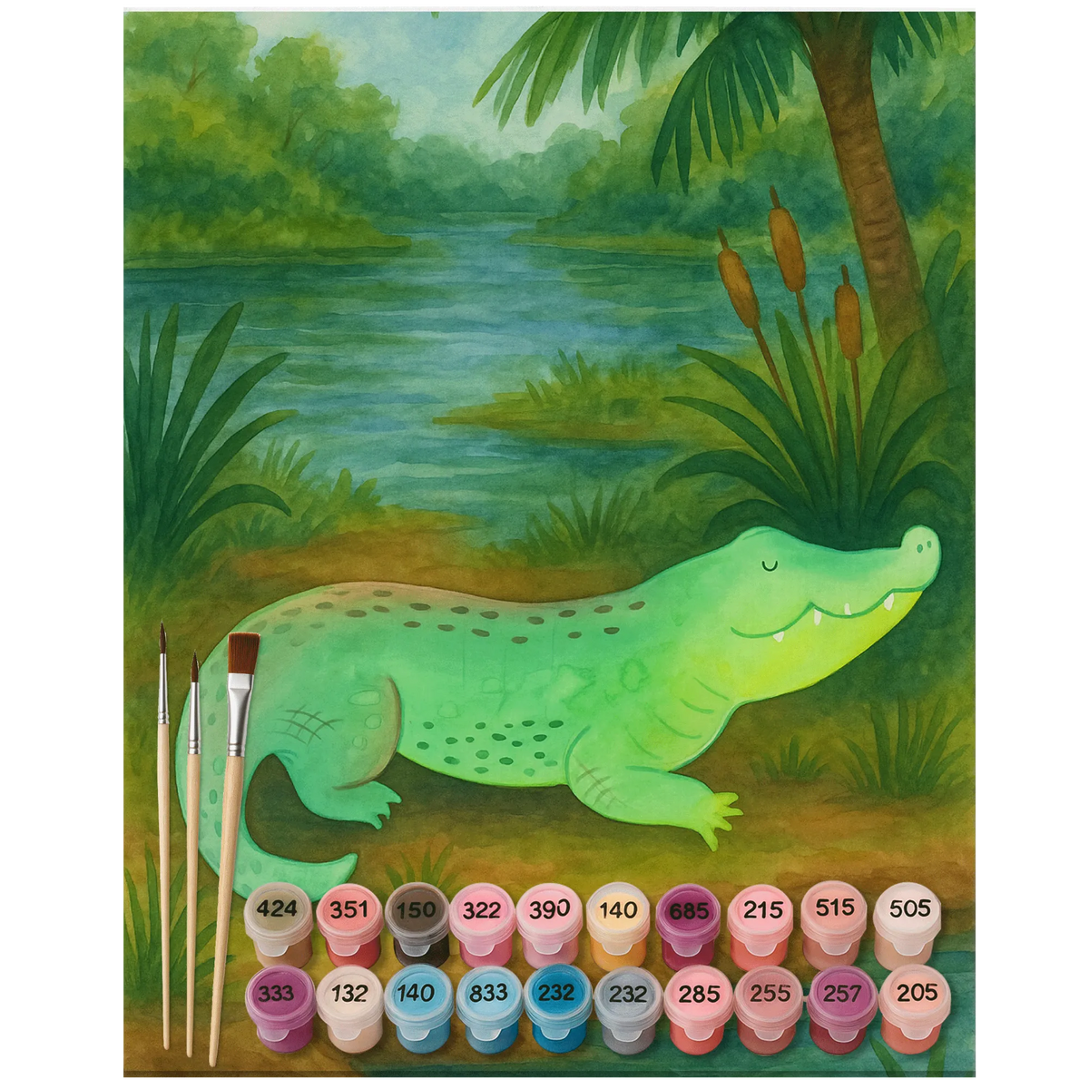 Malen nach Zahlen Krokodil Design Zahlenbild, malset, DIY Malen nach Zahlen, Acryl Malen nach Zahlen, diy set, leinwand malset, kreativ set, acrylmalerei set, malen nach zahlen set, malen mit zahlen, Malen nach Zahlen Bild, leinwand malerei, malerei nach zahlen, Malen nach Zahlen Leinwand, acryl malset, Malen nach Zahlen, Urlaub, Meer, Meerestiere, Reiselust, Verrückt sein, Krokodil, Krokodile, Spontan sein, Lieblingsmensch, Abenteuerlust, Beste Freundin, Freundin