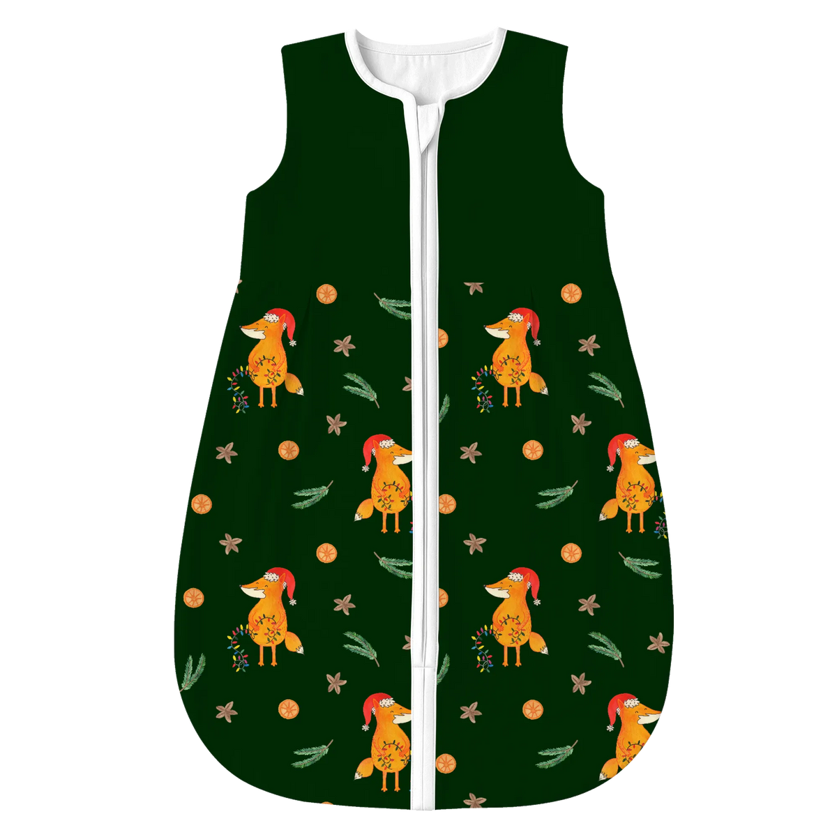 Schlafsack Baby Fuchs Weihnachten Muster Schlafsack Baby, Babyschlafsack, Heiligabend, Winter, Advent, Weihnachten, Nikolaus, Weihnachtsdeko, Wintermotiv, Spruch schön, Geschenk Weihnachten, Füchse, Weihnachtszeit, Weihnachtsmann, Fuchs