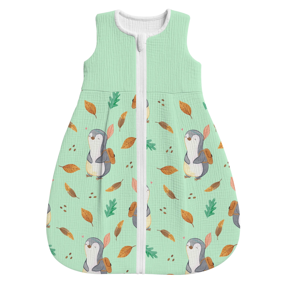 Schlafsack Baby Pinguin Ausflug Muster Babyschlafsack, Schlafsack Baby, Geschenk, Sport, Sportart, Hobby, Schenken, Danke, Dankeschön, Auszeichnung, Gewinn, Sportler, Ausflüge machen, Ausflug, Ausflugsziele, Reisen