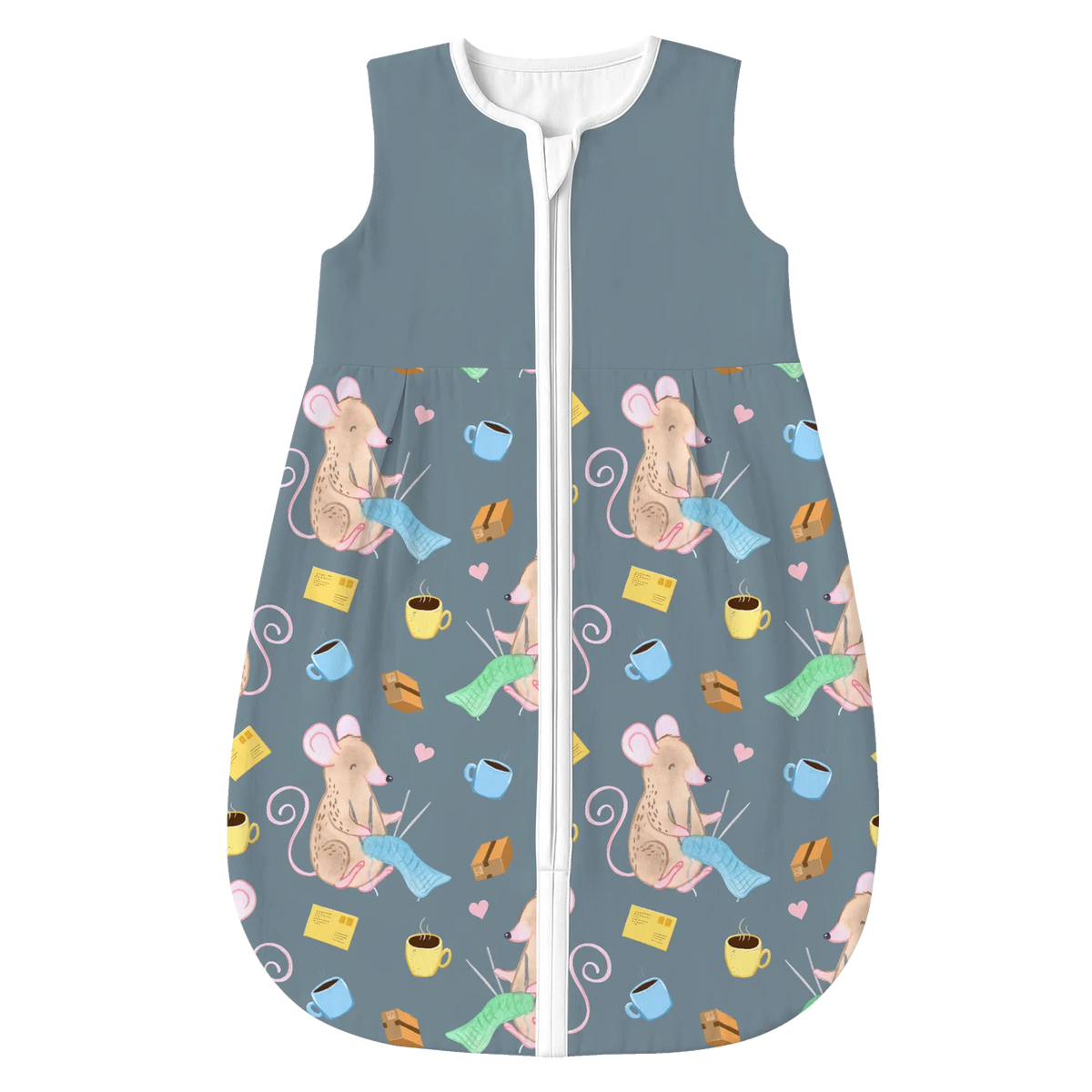 Schlafsack Baby Maus Stricken Muster Schlafsack Baby, Babyschlafsack, Geschenk, Sport, Sportart, Hobby, Schenken, Danke, Dankeschön, Auszeichnung, Gewinn, Sportler, DIY, Stricken