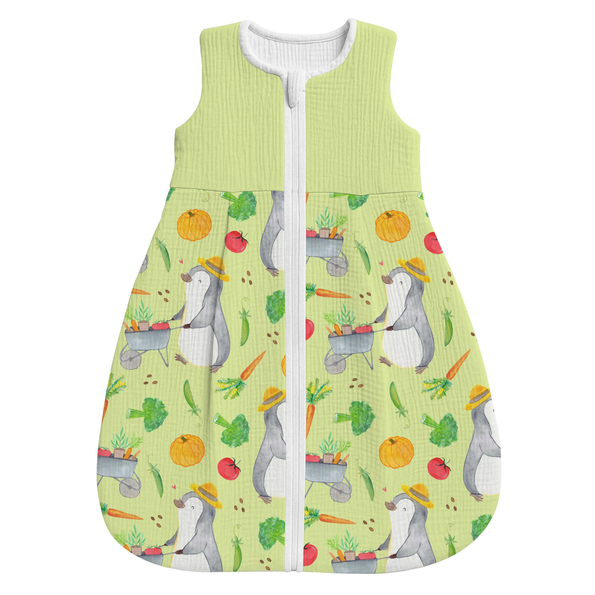 Schlafsack Baby Pinguin Gartenarbeit Muster Babyschlafsack, Schlafsack Baby, Geschenk, Sport, Sportart, Hobby, Schenken, Danke, Dankeschön, Auszeichnung, Gewinn, Sportler, Urban Gardening, Gartenpflege, Gärtnern, Gartenarbeit