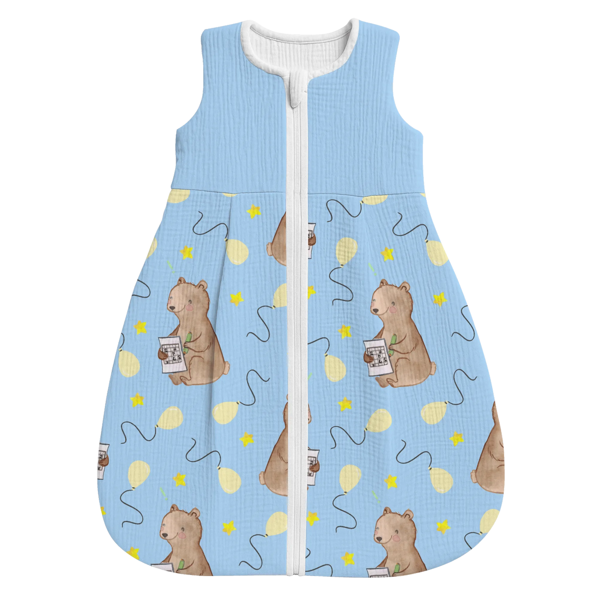 Schlafsack Baby Bär Rätsel lösen Muster Babyschlafsack, Schlafsack Baby, Geschenk, Sport, Sportart, Hobby, Schenken, Danke, Dankeschön, Auszeichnung, Gewinn, Sportler, Gedächtnistraining, Knobeln, Rätsel Lösen, Gedächtnissport, Kreuzworträtsel Lösen