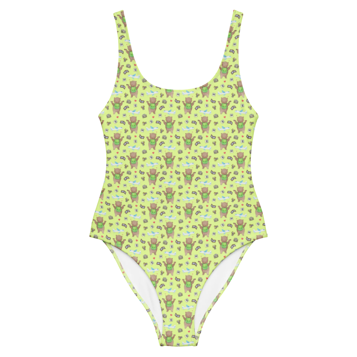Badeanzug Bär Reisen Muster Luxus-Badeanzug, Badedress, UV-Badeanzug, Damenbadeanzug, Rückenfreier Badeanzug, Schwimmbekleidung, Beachwear, Strandmode, Badebekleidung, Schwimmkostüm, Damen-Einteiler, Badeanzug, Schwimmdress, Badeoutfit, Bade-Einteiler, Schwimmanzug, Swimsuit, Bademode, Sonnenschutz-Badeanzug, Einteiliger Badeanzug, Shape-Badeanzug, Damen-Badeanzug, Badekostüm, Schenken, Sportart, Hobby, Danke, Dankeschön, Geschenk, Auszeichnung, Gewinn, Sportler, Sport, Weltreise, Urlaube, Reisen, Reisebüro, Urlaub, Schüleraustausch, Reiseveranstalter, Auslandsjahr, Austauschjahr, Reisegruppe