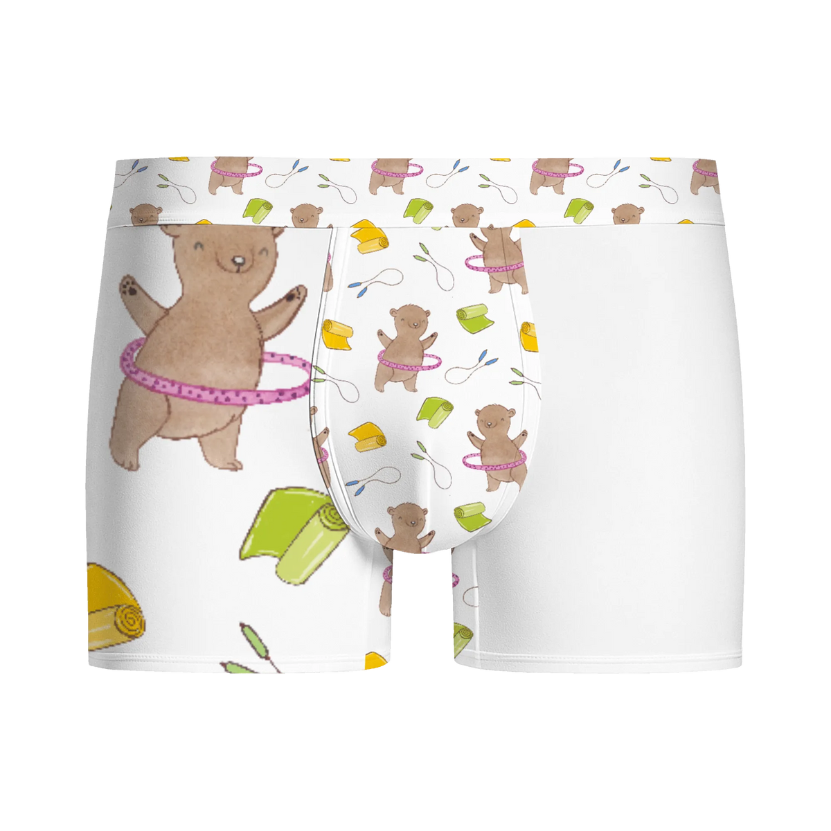 Boxershorts Herren Bär Reifentanz Muster