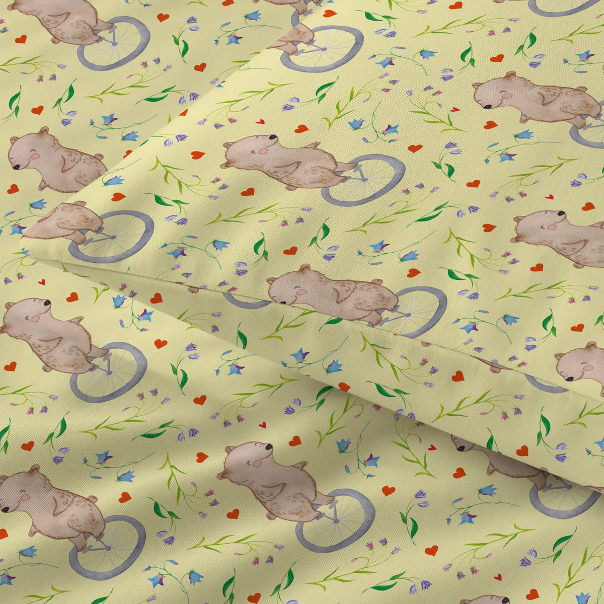 Bettwäsche Bär Einrad fahren Muster Baumwoll-Satin Bettwäsche, Kissenbezug, Baumwoll Satin, Bettwäsche Baumwolle, Kuschelbettwäsche, Bettzeug, Bettwäsche, Bettwäsche Set, Bettbezug, Kissenhülle, Bettdeckenbezug, Baumwollbettwäsche, Bettwäschegarnitur, Deckenbezug, Bettwäsche Satin, Geschenk, Schenken, Sport, Sportart, Hobby, Danke, Dankeschön, Auszeichnung, Gewinn, Sportler, Einrad fahren