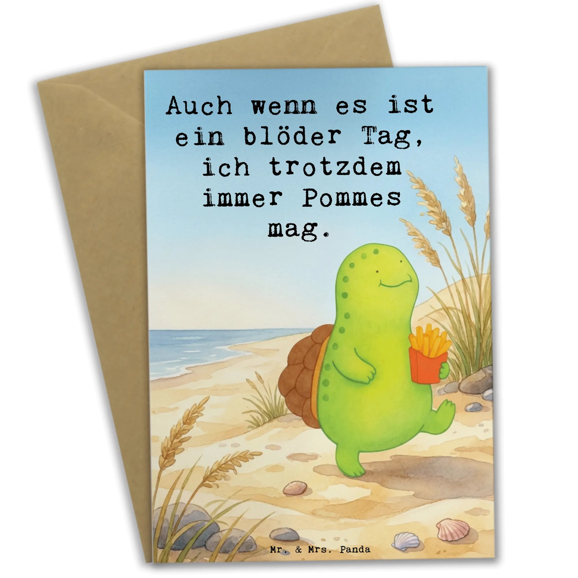 Grußkarte Schildkröte Pommes Design weihnachtskarten, kommunionskarte, Motivkarte, hochzeitskarten, Jubiläumskarte, osterkarte, glückwunschkarten, Spruchkarte, Babykarte, einladungskarten, Klappkarte, genesungskarte, Firmungskarte, Valentinstagskarte, Grußkarten, vatertagskarte, Glückwunschkarte, Neujahrskarte, Abiturkarte, osterkarten, Grußkarte, dankeskarten