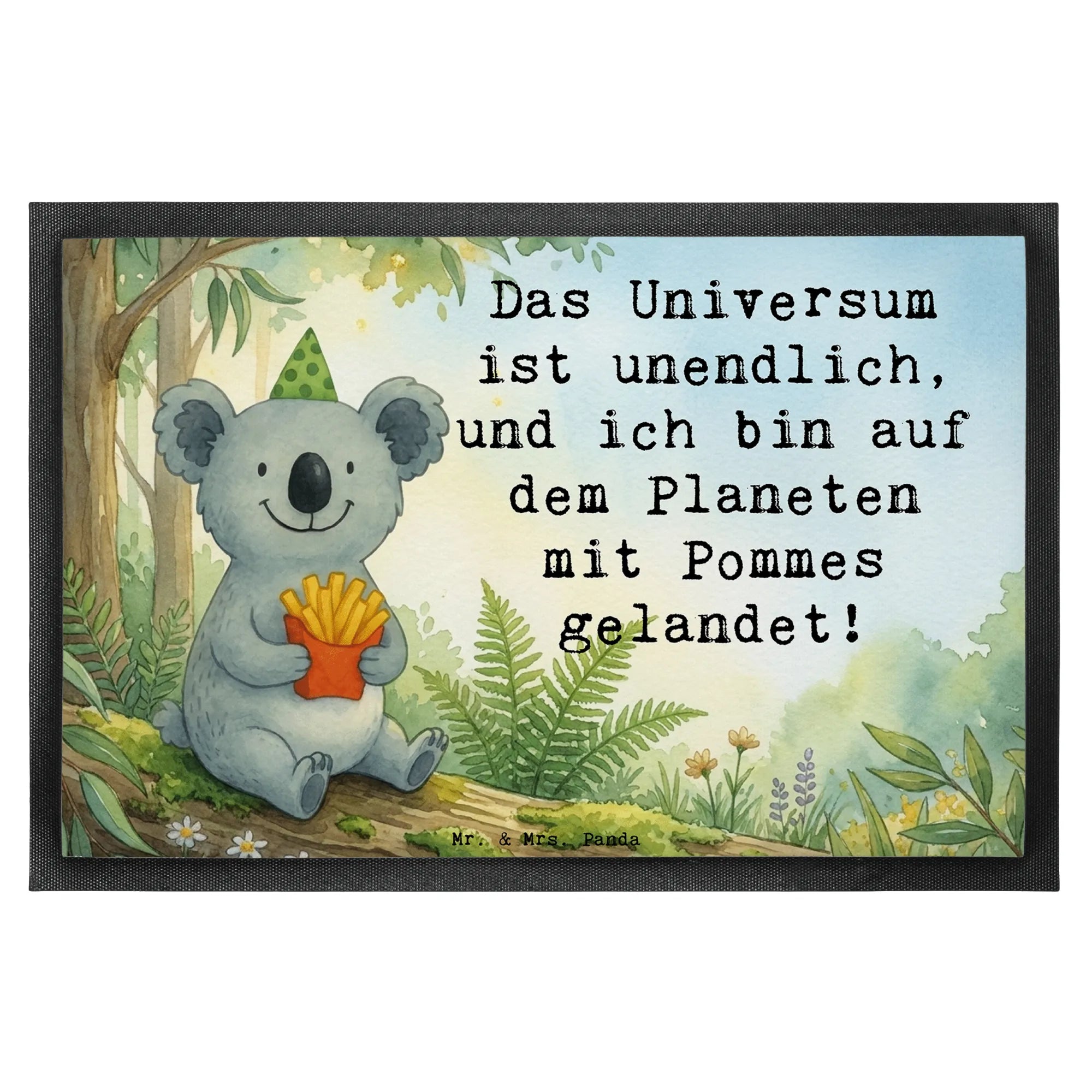 Fußmatte Koala Pommes Design Hausmatte, Schmutzfangteppich, Abtretmatte, Flurmatte, Schuhabstreifer, Bodenmatte, Sauberlaufmatte, Fussmatte, Fußabstreifer, Eingangsmatte, Haustürmatte, Bodenvorleger, Schmutzmatte, Außenmatte, Gummimatte, Türvorleger, Schmutzfänger, Abtreter, Schmutzfangmatte, Abstreifer, Teppichmatte, Eingangsteppich, Gummi-Fußmatte, Matte Haustür, Vorleger, Outdoor-Matte, Fußmatte, Türmatte, Fußabtreter