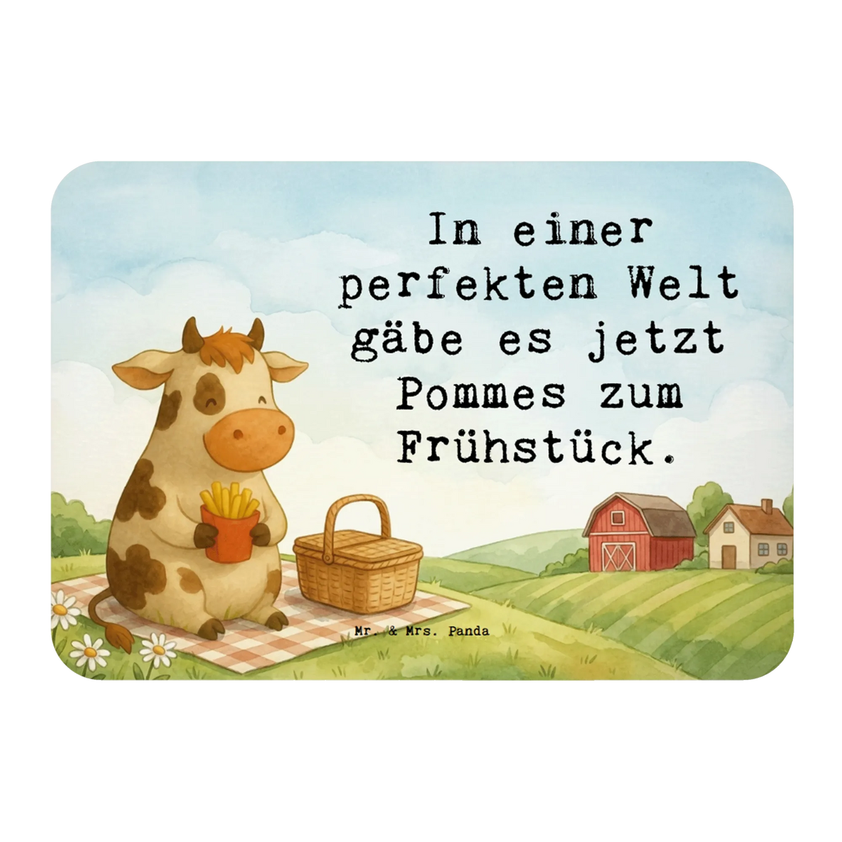 Magnet Kuh  Pommes Design Dekomagnet, Pinnwandmagnet, holz whiteboardmagnet, Designmagnet, holz kühlschrankmagnet, holzmagnet, zettelhalter, Notizhalter, Rechteckmagnet, Magnet, wandmagnet, whiteboardmagnet, MemoMagnet, Bildmagnet, Kühlschrankmagnet, Spruchmagnet, Büromagnet, notizmagnet, einkaufszettelmagnet, küchenmagnet, MDF Magnet, haftmagnet, Tafelmagnet