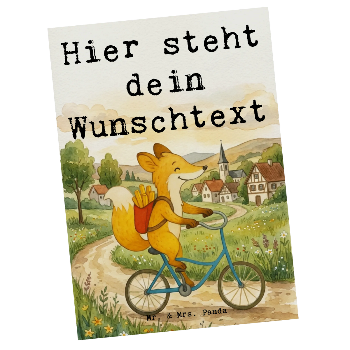 Personalised postcard Fuchs Lieferung Pommes Design Ansichtskarte mit Wunschtext, Postkarte Personalisierbar, Individuelle Postkarte, Postkarte personalisiert, Postkarte mit Wunschtext, Postkarte mit Namen, Postkarten mit Namen, Grußkarte mit Wunschtext, Karte mit Wunschtext, Postkarte mit eigenem Text, Grußkarte personalisiert, Personalisierte Postkarte mit Wunschtext, Personalisierte Grußkarte, Individualisierbare Postkarte, personalisierbare postkarte, Personalisierbare Grußkarte, Personalisierte Postkarte, Individuelle Grußkarte, Grußkarte mit Namen, Personalisierte Mr. & Mrs. Panda Postkarte, Grußkarte mit eigenem Text, Personalisierte Karte, Karte mit Namen, Personalisierte Grußkarten, Ansichtskarte mit Namen, Personalisierte Postkarten, Personalisierte Postkarte mit Namen