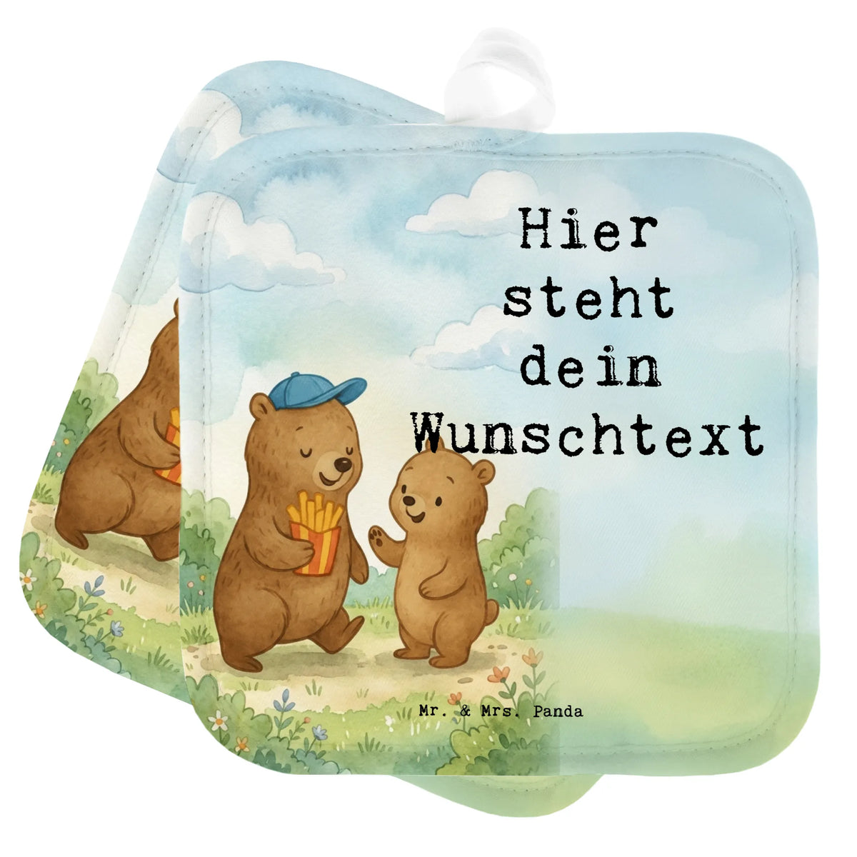 Personalised pot holder Bär Kind Pommes Design Küchenaccessoires personalisiert, Topfhandschuhe mit Namen, Küchenzubehör personalisiert, Topflappen mit Namen, Topflappen Personalisiert, Topflappen bedrucken, Personalisierte Topflappen, Topflappen Set Personalisiert, Personalisierte Topfhandschuhe, Topfhandschuhe personalisiert, Küchentextilien personalisiert, Topflappen selbst gestalten