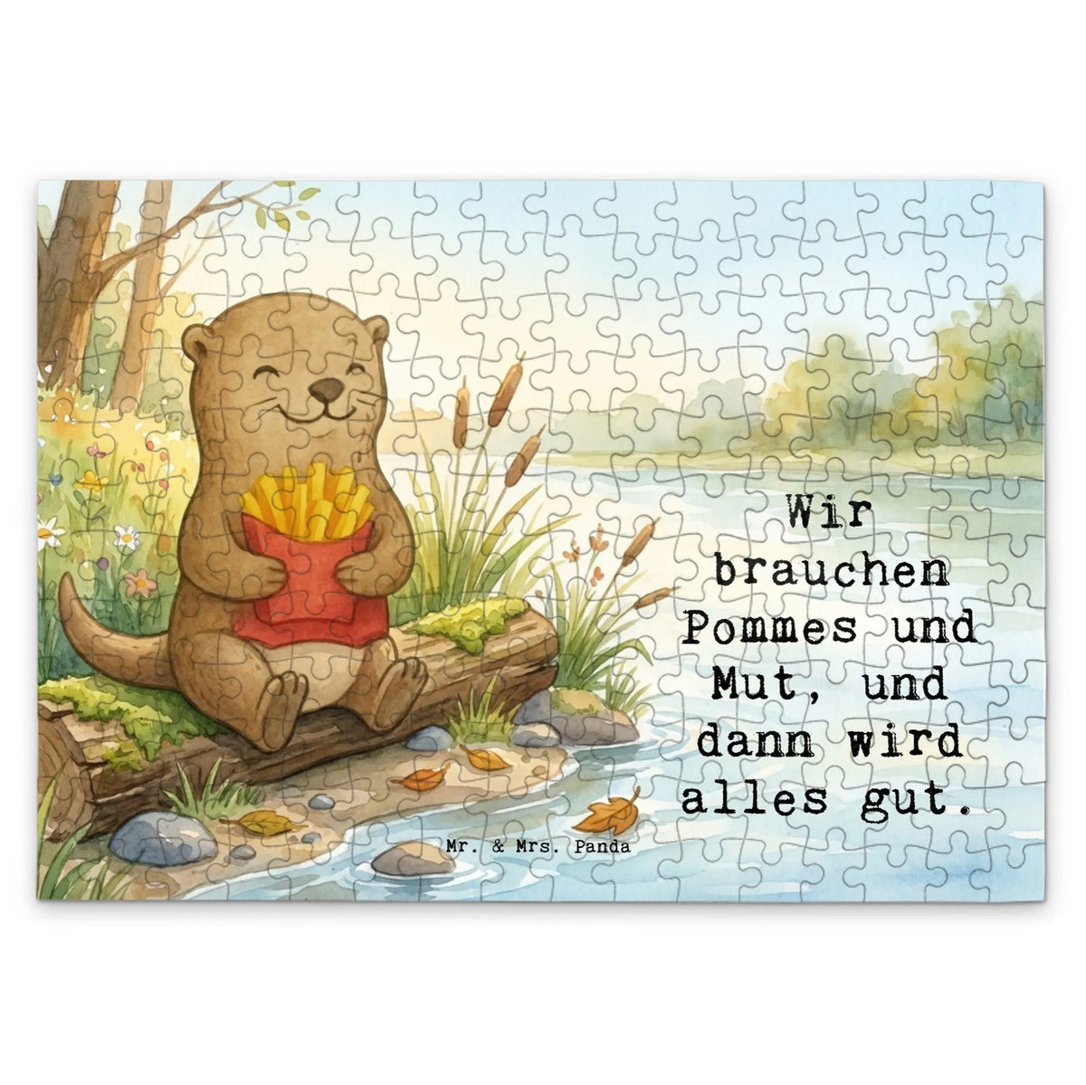 Puzzle Otter Pommes Design 1000 Teile Puzzle, Puzzle, 2000 Teile Puzzle, Legespiel, Puzzlespiel, 500 Teile Puzzle, Geduldspiel, 300 Teile Puzzle, 1500 Teile Puzzle