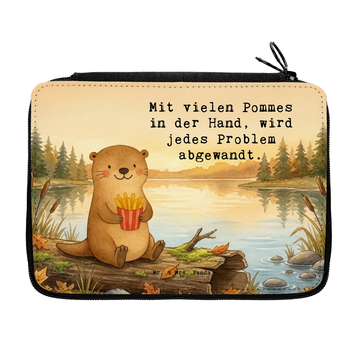 Federmappe Otter See Pommes Design Stifteetui, Zeichenetui, Bleistift Etui, Etui für Stifte, Malmappe, Federmappe, Bleistiftetui, schulmäppchen set, Federmappe Set, Buntstiftmäppchen, Schlamper, Stiftebeutel, reiseetui, Farbstiftetui, Schreibetui, Federpenal, Mäppchen, Schulmäppchen, Federtasche, Buntstiftetui, Schuletui, Stifte Etui, Schlampermäppchen, Federmäppchen, Schreibmappe, Stiftemappe, Etui, Schüleretui, Stiftetasche, Kinder Federmappe