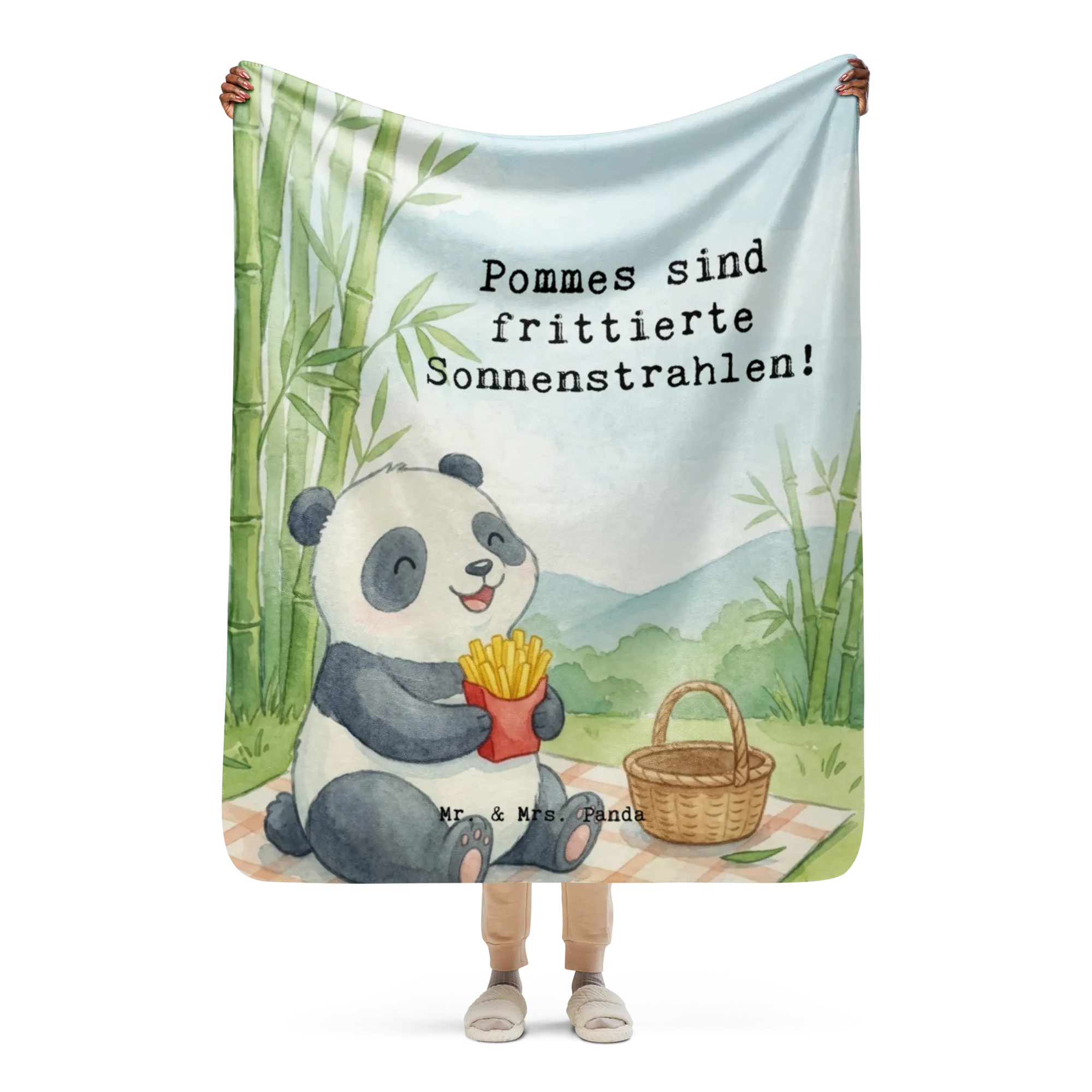 Koc Sherpa Panda beflügelt Pommes Design Tagesdecke, Flauschdecke, Heimdecke, Kuscheldecke, Sofadecke, Überwurf, Winterdecke, Kuscheldecke groß, Plüschdecke, Decke, Sherpa Decke, Sherpa-Decke, Wohndecke, Couchdecke, Plaid, Schmusedecke, Wärmedecke