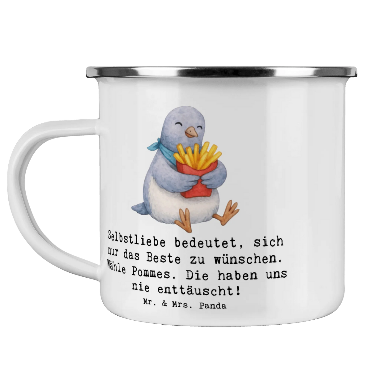 Camping Emaille Tasse Taube Winter Pommes Blechtasse, Wandertasse, Haferl, Tasse Emaille, Blechbecher, Teebecher, Emaillebecher, Teetasse, Becher Emaille, Motivtasse, Reisetasse, Pott, Kaffeepott, Outdoertasse, Emaille Tasse, Outdoor Tasse, Metallbecher, Campingbecher, Campingtasse, Outdoor Becher, Emailletasse, Emaille Becher, Reisebecher, Wanderbecher