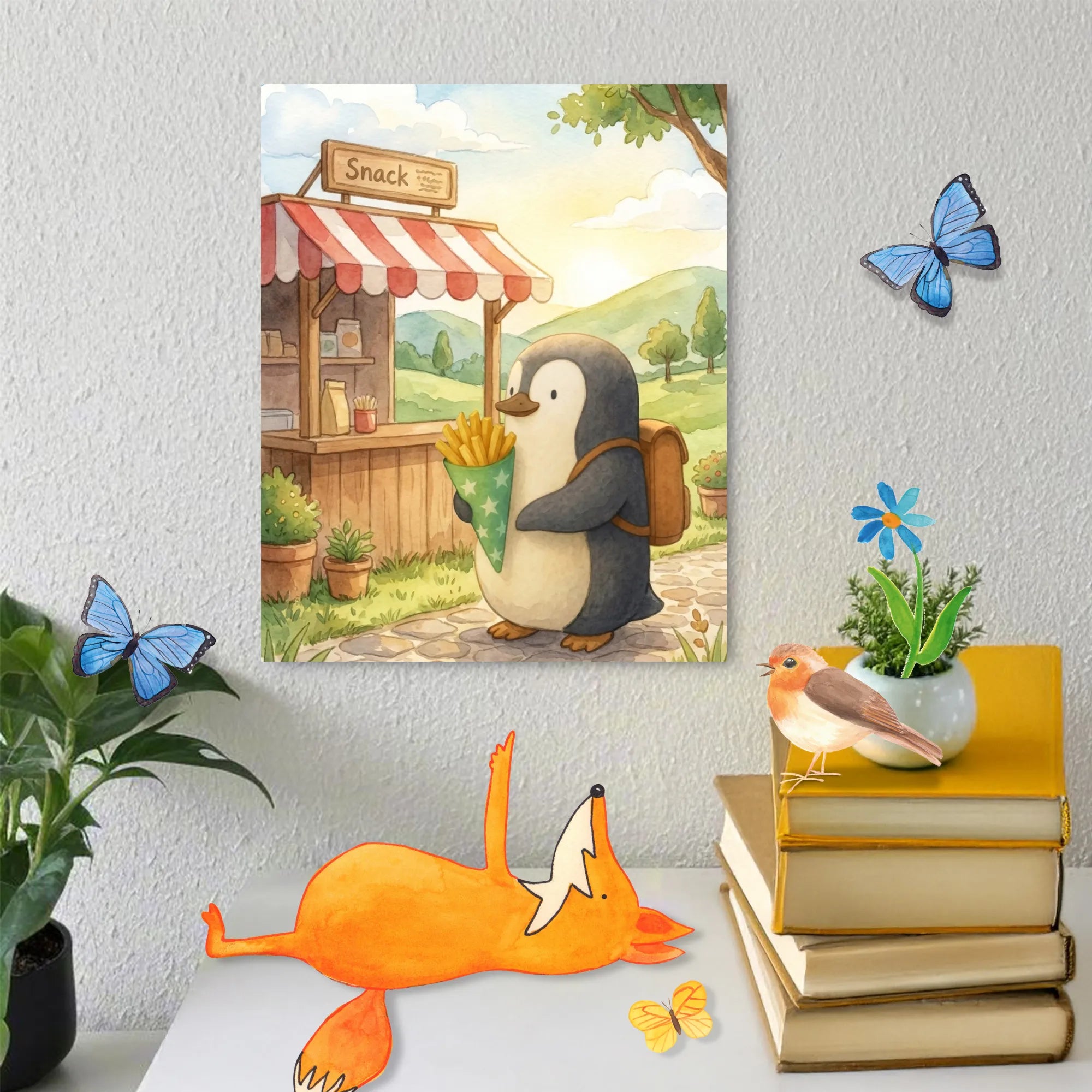 Malen nach Zahlen Pinguin Pommestüte Design leinwand malerei, acryl malset, DIY Malen nach Zahlen, malerei nach zahlen, malset, leinwand malset, kreativ set, malen nach zahlen set, Malen mit Zahlen, Malen nach Zahlen, diy set, Zahlenbild, Acryl Malen nach Zahlen, acrylmalerei set, Malen nach Zahlen Bild, Malen nach Zahlen Leinwand