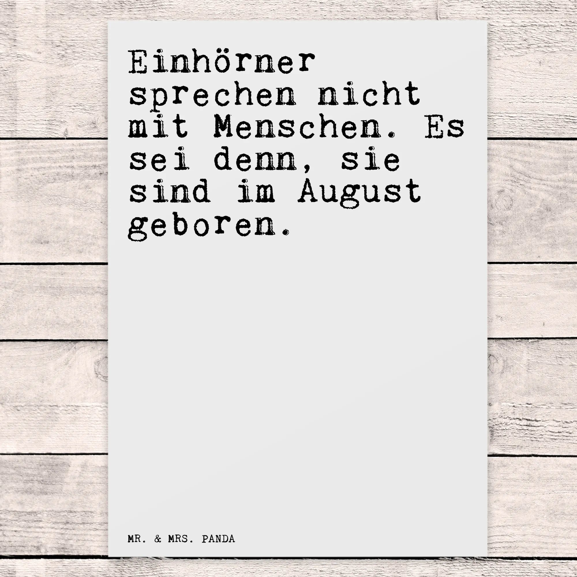 Postcard Einhörner sprechen nicht mit... gift card, postcards, letter, gift, paper, Postcard, invitation card, card, invitation, saying, sayings, funny, wisdom, quotes, Sayings Proverbs Wisdom Quotes Funny Wisdom Words