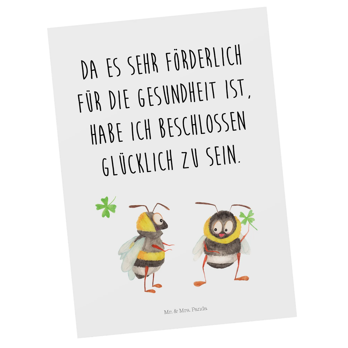 Postkarte Hummeln Kleeblatt kunstkarte, Fotokarte, Postkarte, Kunstkarten, Ansichtskarte, spruchkarte, Designkarte, bildkarte, Ansichtskarten, einzelkarte, Postkarten, Grußkarte, Motivkarte, Lustige Sprüche, Tiere, Tiermotive, Gute Laune, glücklich sein, Spruch schön, Biene, glücklich Werden, Hummel, Spruch Positiv, Spruch Fröhlich, Biene Deko