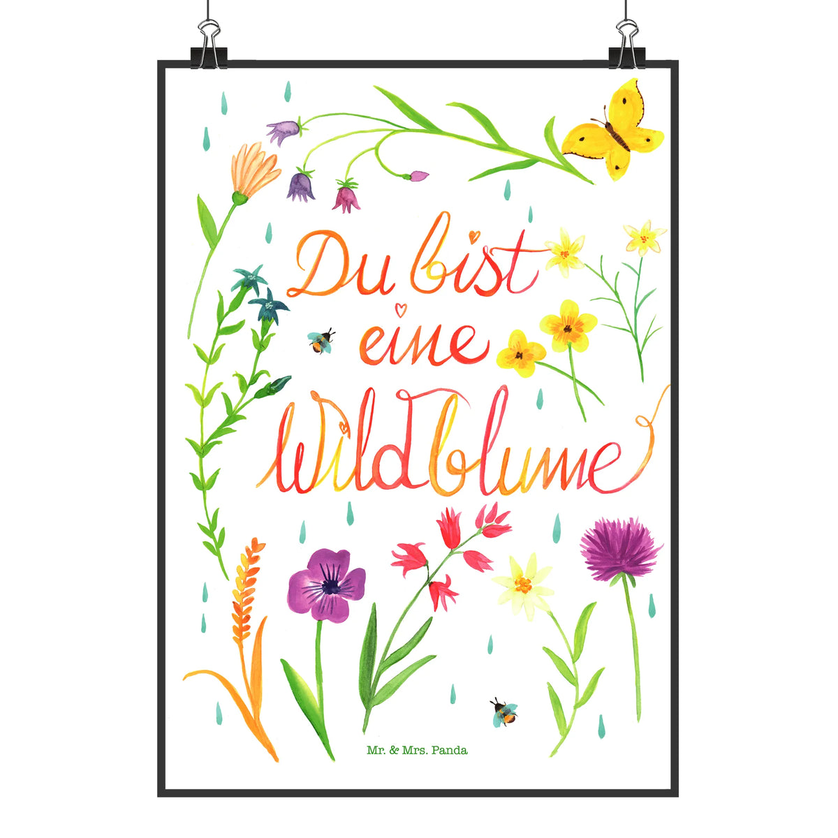 Poster Du bist eine Wildblume Mr. & Mrs. Panda Poster, Bild, grafikposter, Plakat, drucke, Kunstdruck, Wandschmuck, Design Poster, wanddeko, Panda Poster, Wandbild, Wanddekoration, Wanddeko Bild, Deko Bild, kunstposter, typografie poster, Deko Poster, kunstdruck poster, wanddruck, Designposter, Posterdruck, wandkunst, Abenteuer, Natur, Outdoor, Blumen Deko, Frühlings Deko, Sommer Deko, positive Botschaft, Naturliebhaber, Dekoration, Wildblume, Jahrestag, Natur Motiv, Hochzeitstag, Blumen Motiv, Geschenk Frauen, Geschenk Freundin, Wild, Kompliment