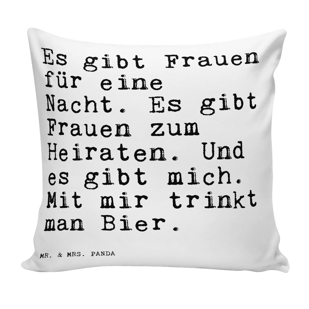 40x40 poduszka Es gibt Frauen für...