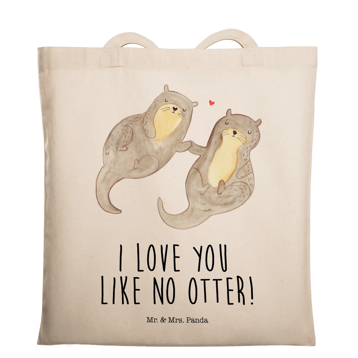 Tragetasche Otter Hände halten