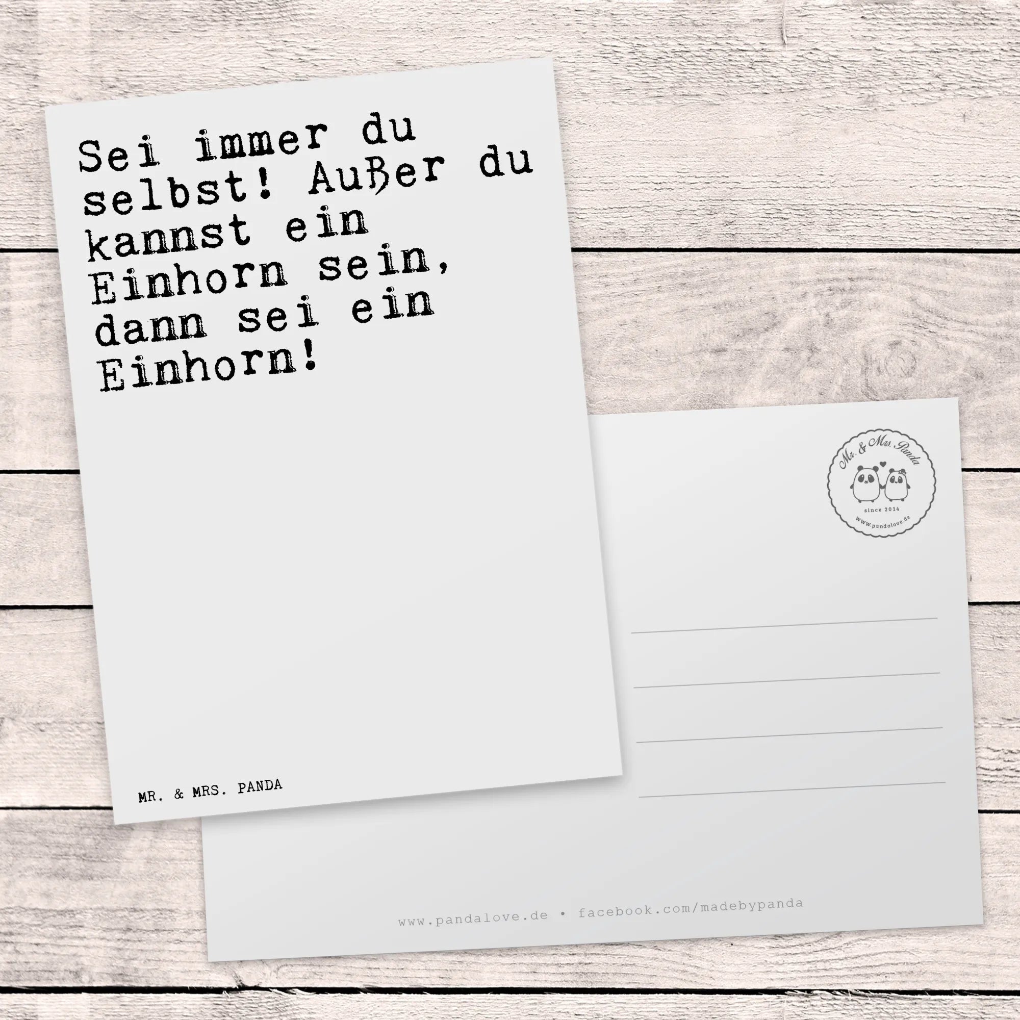 Postcard Sei immer du selbst!... bildkarte, Postkarte, kunstkarte, Grußkarte, Postkarten, Ansichtskarten, Kunstkarten, einzelkarte, Motivkarte, Fotokarte, Designkarte, spruchkarte, Ansichtskarte, Sprüche, Lustige Sprüche, Weisheiten, Zitate, Spruch, Spruch Geschenke, Spruch Sprüche Weisheiten Zitate Lustig Weisheit Worte