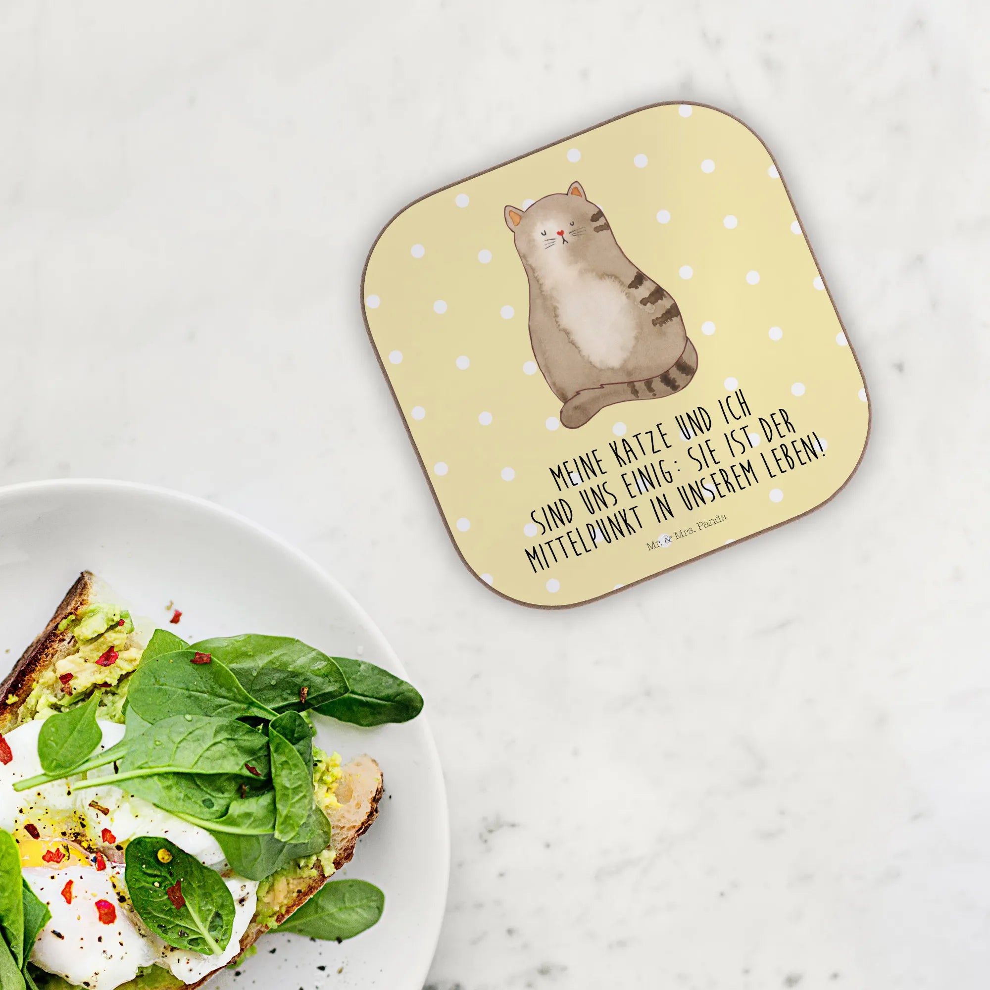Square coaster Cat Sit cat sayings, animal lover, tomcat, kitty, meow, kitten, housecat, mama cat, love cats, cat image, cat fan, cat lover, cat fancier, cat decoration, gift for cat lover, cat owner, funny cats, cat motto, funny cat gifts, fan merchandise, cat stuff, pussy, purpose in life, center, pet, cat love
