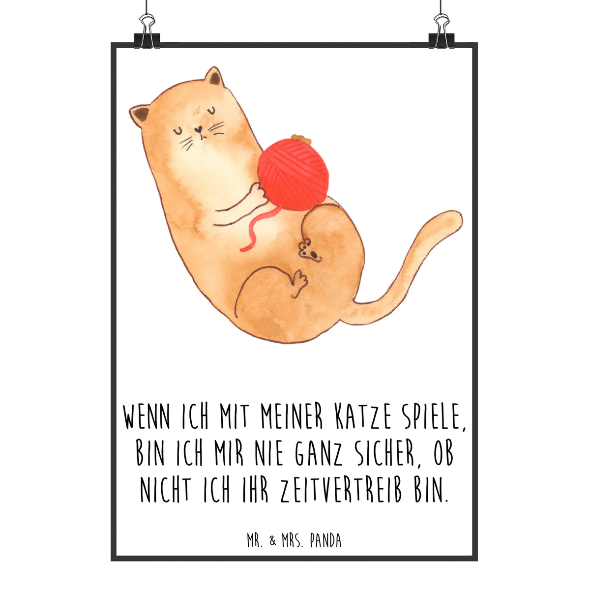 Poster Cat Wool