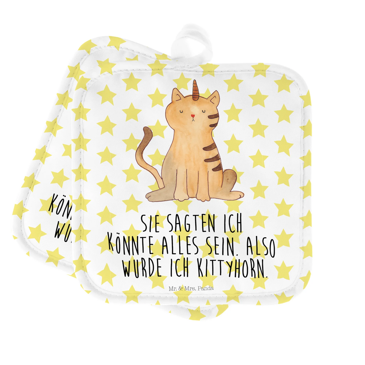2er Set Topflappen  Einhorn Katze Doppel Topflappen, Topflappen, topfhalter, Topflappenset, Zwei Topflappen, Kochlappen, Topflappen im Doppelpack, Topflappen 2er Set, 2er Set Topflappen, Topflappen Set, Topfuntersetzer, Ofenlappen, Unicorn, Einhorn, Einhörner, Einhorn Deko, Einhornkatze, Glitzer, Katzenhorn, Mieze, Katzer, Einhornpower, Katze, Erwachsenwerden, Kittyhorn, Regenbogen