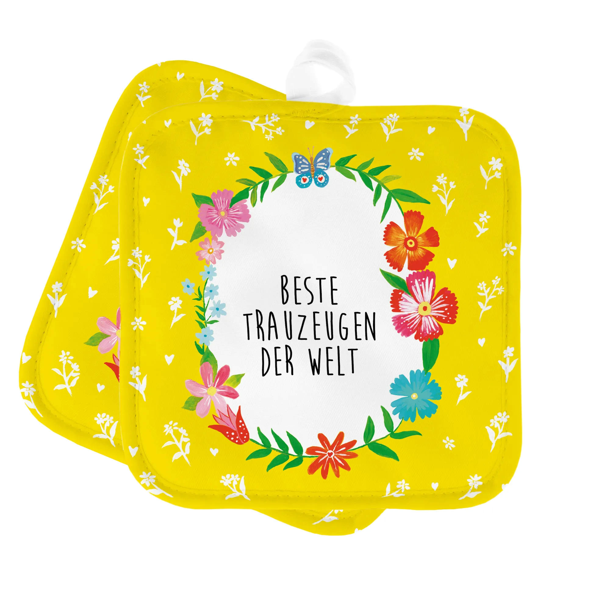 2er Set Topflappen Trauzeugen Topflappen, Topflappen 2er Set, topfhalter, Topfuntersetzer, Topflappen Set, Kochlappen, Topflappenset, 2er Set Topflappen, Topflappen im Doppelpack, Zwei Topflappen, Ofenlappen, Doppel Topflappen, Geschenk
