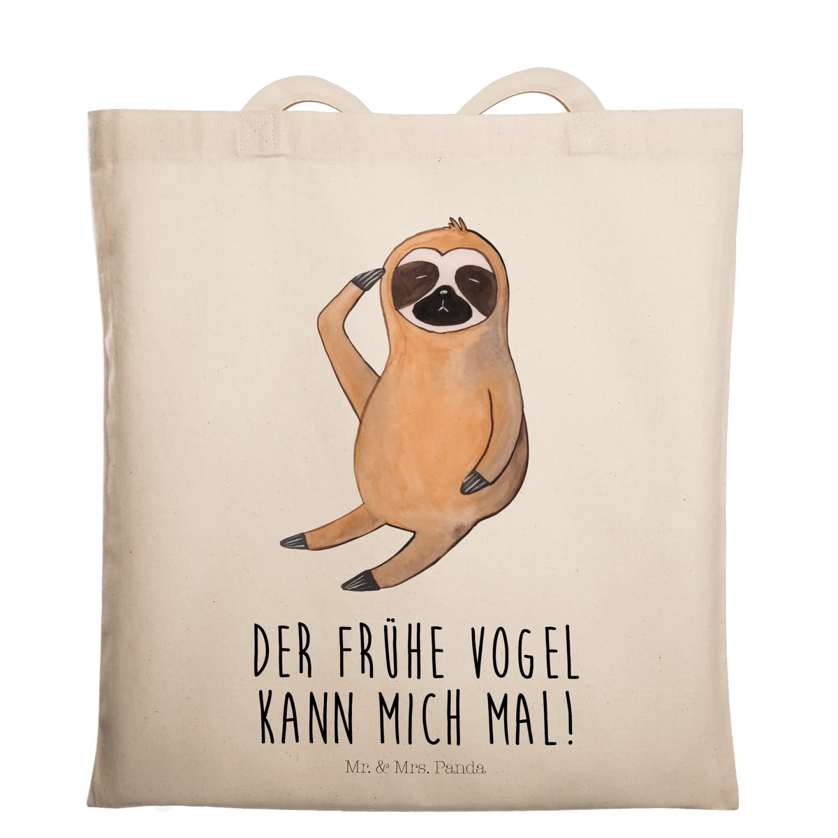 Tragetasche Faultier Vogel