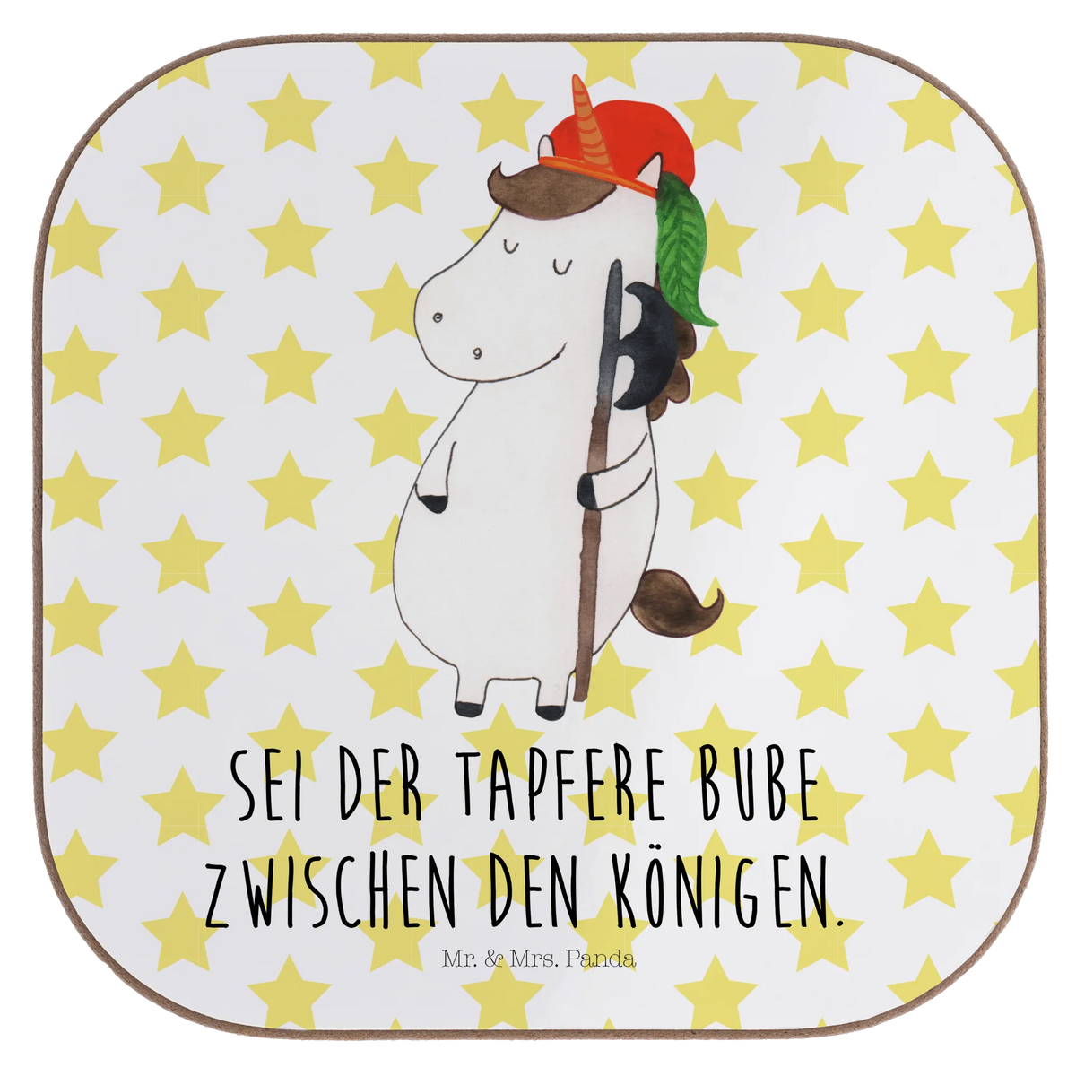 Untersetzer Einhorn Junge