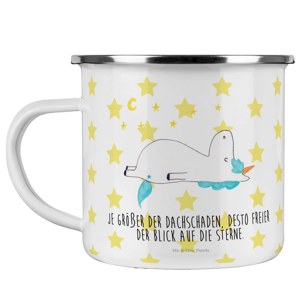 Camping Emaille Tasse Einhorn Sternenhimmel metallbecher, becher emaille, Campingtasse, Outdoor Tasse, Kaffeepott, blechbecher, Reisebecher, Outdoor Becher, outdoortasse, Teebecher, Pott, Emailletasse, Campingbecher, wandertasse, Emaille Becher, Blechtasse, Haferl, wanderbecher, Teetasse, Tasse Emaille, Motivtasse, reisetasse, emaillebecher, Emaille Tasse, Unicorn, Einhorn, Einhörner, Einhorn Deko, Sterne, Dachschaden, Verrückt, Sternenhimmel